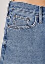 thumb-Afficher les détails de Short Bleu Mom Fit Femme