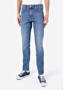 thumb-Afficher les détails de 041 Danny Pantalon  Slim Leg Low Rise En Jean Slim Fit Homme