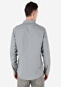 thumb-Afficher les détails de Chemise À Manches Longues Vert Slim Fit   Homme