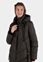 thumb-Afficher les détails de Manteau  Vert Regular Fit  Femme