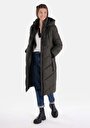 thumb-Afficher les détails de Manteau  Vert Regular Fit  Femme