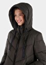 thumb-Afficher les détails de Manteau  Vert Regular Fit  Femme