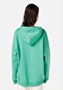 thumb-Afficher les détails de Pull-over Vert Oversize  Femme