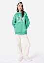 thumb-Afficher les détails de Pull-over Vert Oversize  Femme