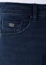 thumb-Afficher les détails de 044 Karl Pantalon Bleu Foncé   En  Straight Fit Homme