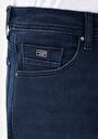 thumb-Afficher les détails de 067 Jack Pantalon En Jean Bleu Foncé Tapered Leg Medium Rise Regular Fit Homme