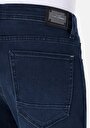 thumb-Afficher les détails de 067 Jack Pantalon En Jean Bleu Foncé Tapered Leg Medium Rise Regular Fit Homme