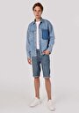 thumb-Afficher les détails de Short Bleu Anti Fit Homme