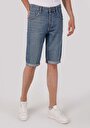thumb-Afficher les détails de Short Bleu Anti Fit Homme