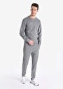 thumb-Afficher les détails de Pantalon De Survêtement Anthracite Regular Fit Homme