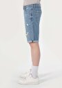 thumb-Afficher les détails de Short Bleu Regular Fit Homme
