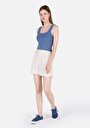 thumb-Afficher les détails de Tricot Bleu Slim Fit  Femme