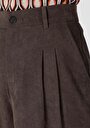 thumb-Afficher les détails de Pantalon Marron   En   Femme