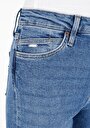 thumb-Afficher les détails de 760 Diana Pantalon Bleu   En  Skinny Fit Femme
