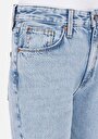 thumb-Afficher les détails de 884 Lauren Pantalon Bleu Straight Leg High Rise En Jean Straight Fit Femme