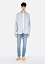 thumb-Afficher les détails de 035 Ryan Pantalon Bleu   En  Skinny Fit Homme