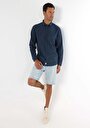thumb-Afficher les détails de Chemise À Manches Longues Marine Comfort Fit   Homme
