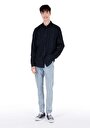thumb-Afficher les détails de 041 Danny Pantalon Bleu   En  Slim Fit Homme