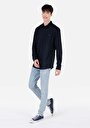 thumb-Afficher les détails de 041 Danny Pantalon Bleu   En  Slim Fit Homme
