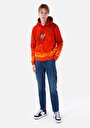 thumb-Afficher les détails de 071 Willy Pantalon Bleu Crop Leg Medium Rise En Jean Carrot Cargo Homme