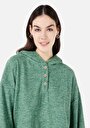 thumb-Afficher les détails de T-shirt À Manches Longues Vert Comfort Fit  Femme