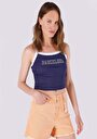 thumb-Afficher les détails de Athlète Marine Slim Fit Femme