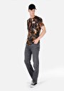 thumb-Afficher les détails de 045 David Pantalon Noir   En  Regular Fit Homme
