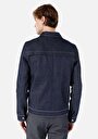 thumb-Afficher les détails de Veste De Blazer Bleu Foncé Regular Fit Manches Longues  Homme