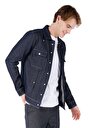 thumb-Afficher les détails de Veste De Blazer Bleu Foncé Regular Fit Manches Longues  Homme