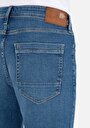 thumb-Afficher les détails de Short Bleu Foncé Straight Fit Homme