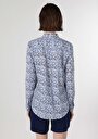 thumb-Afficher les détails de Chemise À Manches Longues Bleu Regular Fit   Femme