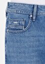 thumb-Afficher les détails de Short Bleu Straight Fit Homme