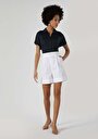 thumb-Afficher les détails de Short Blanc Regular Fit Femme
