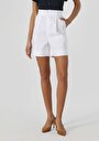 thumb-Afficher les détails de Short Blanc Regular Fit Femme