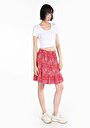 thumb-Afficher les détails de Jupe Rouge Mini Skirt    Femme