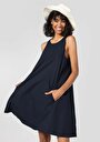 thumb-Afficher les détails de Robe Marine Regular Fit    Femme
