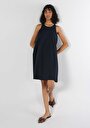 thumb-Afficher les détails de Robe Marine Regular Fit    Femme