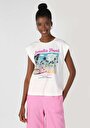 thumb-Afficher les détails de T-shirt À Manches Courtes Blanc Regular Fit  Femme
