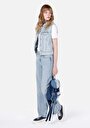 thumb-Afficher les détails de Gilet Bleu Regular Fit Femme
