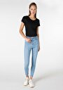 thumb-Afficher les détails de 760 Diana Pantalon Denim   En  Skinny Fit Femme
