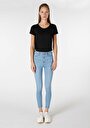 thumb-Afficher les détails de 760 Diana Pantalon Denim   En  Skinny Fit Femme