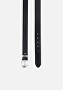 thumb-Afficher les détails de Ceinture Noir Modern Fit Homme