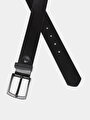 thumb-Afficher les détails de Ceinture Noir Modern Fit Homme