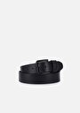 thumb-Afficher les détails de Ceinture Noir Modern Fit Homme