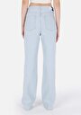 thumb-Afficher les détails de 786 Carlen Pantalon Bleu Bootcut Medium Rise En Jean Regular Fit Femme