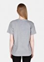 thumb-Afficher les détails de T-shirt À Manches Courtes Gris Regular Fit Imprimé Femme