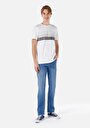 thumb-Afficher les détails de 045 David Pantalon Bleu   En  Regular Fit Homme