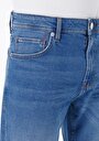 thumb-Afficher les détails de 045 David Pantalon Bleu   En  Regular Fit Homme
