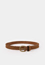 thumb-Afficher les détails de Ceinture Marron Modern Fit Femme