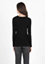 thumb-Afficher les détails de Pull Noir Slim Fit   Femme